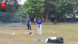 Trial by spin with a hint of reverse: Inside India's final net session in Colombo - The Times of India